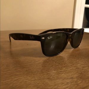 Authentic Brown Ray-Ban Wayfarer Sunglasses